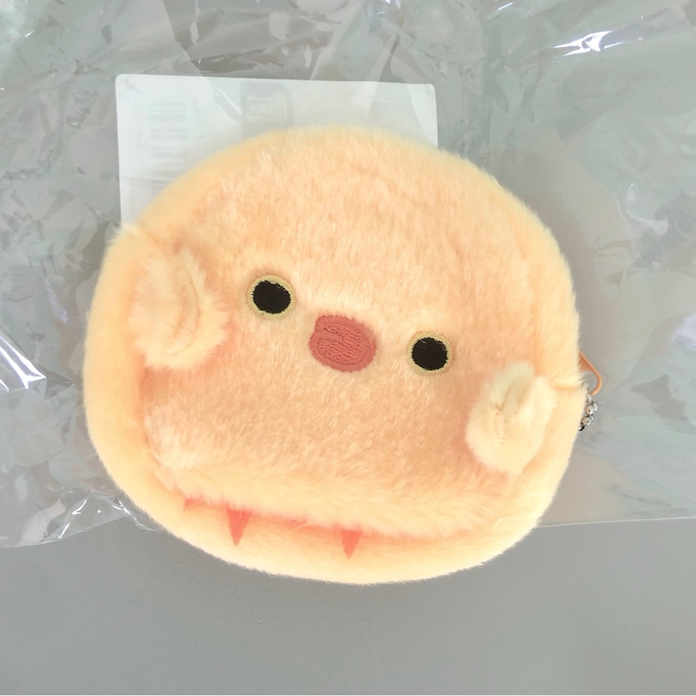 NWT - Cute Yellow Chick Plush Coin Purse